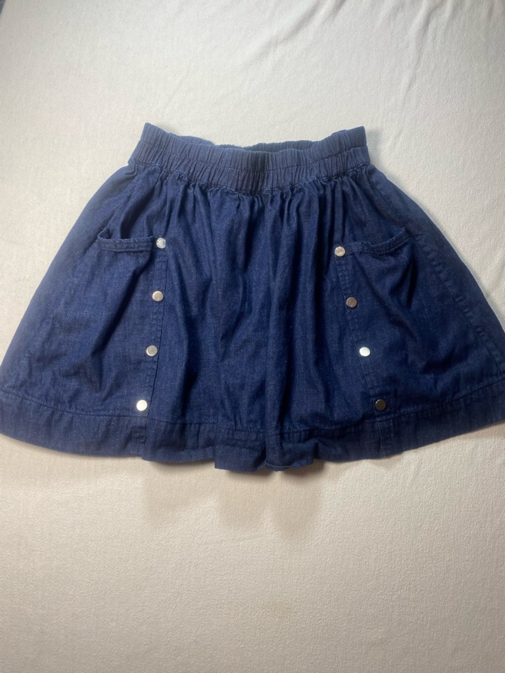 Marc by Marc Jacobs Blue Elastic Waist Skirt